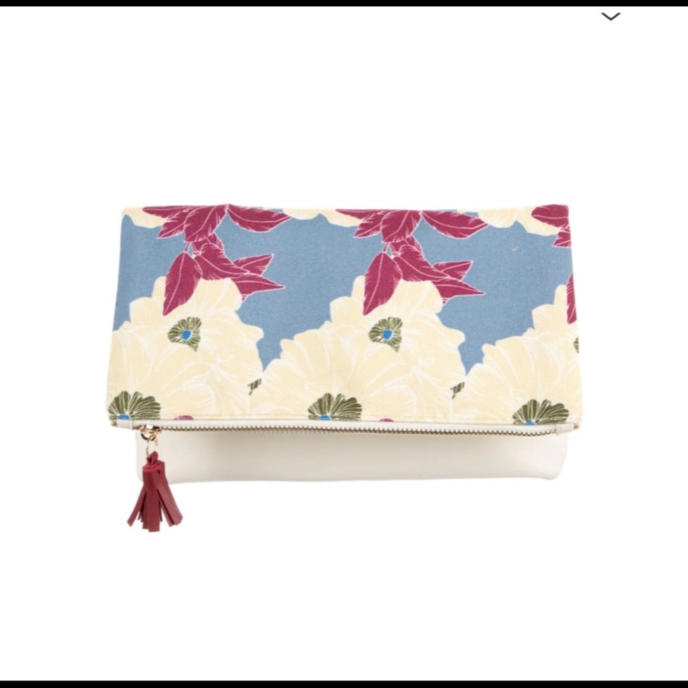 Rachel Pally Leather Clutch